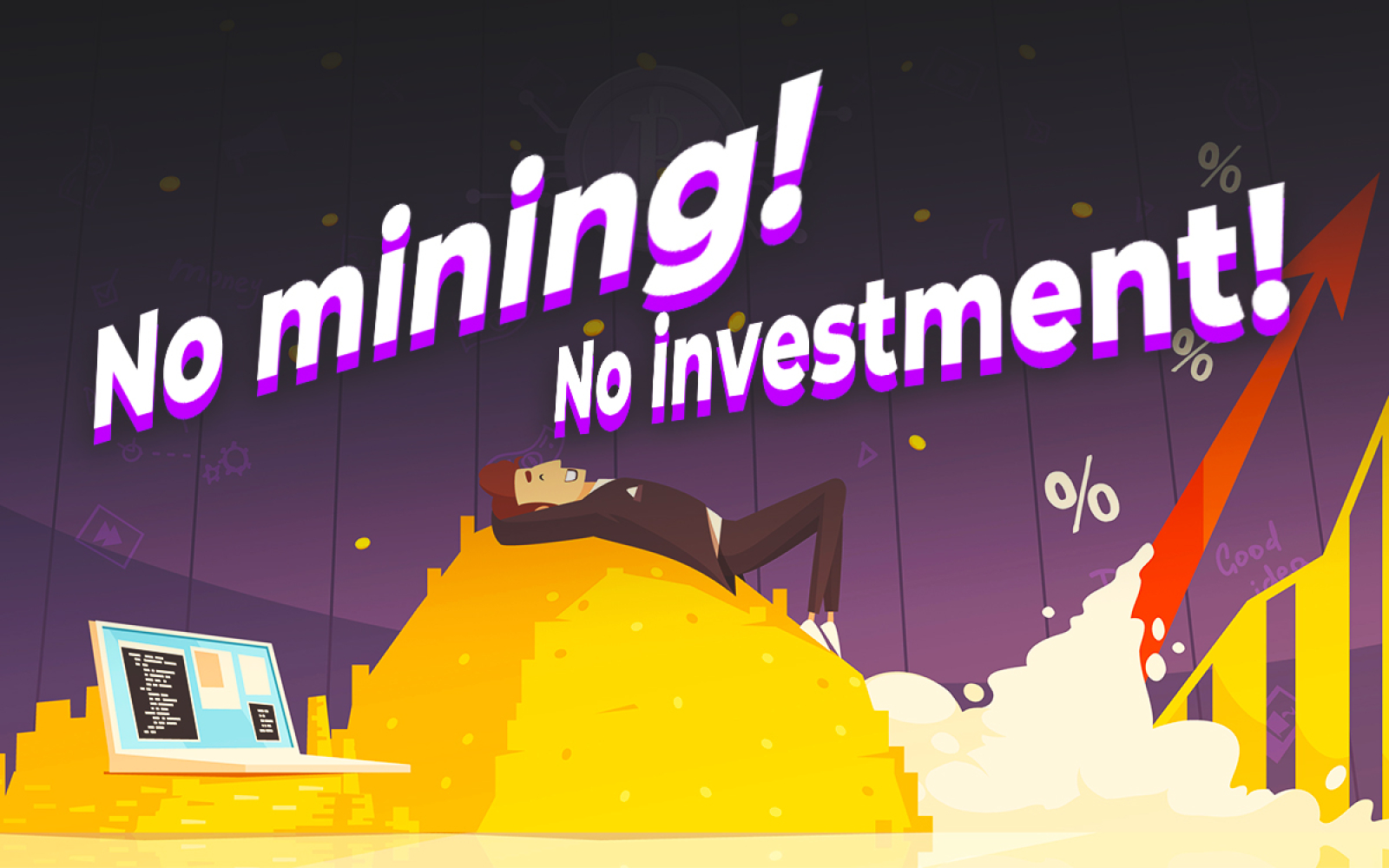 earning bitcoins without mining gazette